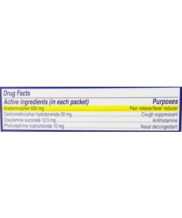 Alka-Seltzer Plus Severe Cold Flu Night 6s Honey Lemon - 6 Count - Buy Online on GoSupps.com