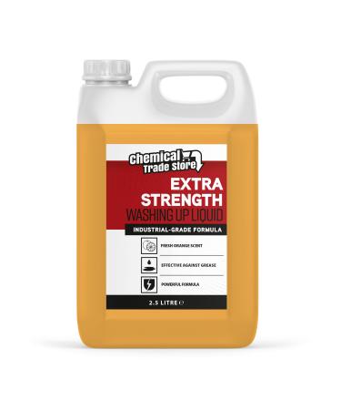 Chemical Trade Store - Concentrated Washing Up Liquid - Orange - 2.5 Litre