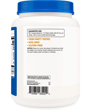 Nutricost Coconut Oil Powder 2 LBS - Non-GMO, Gluten-Free, Premium Quality - 90 Servings - Buy Online on GoSupps.com
