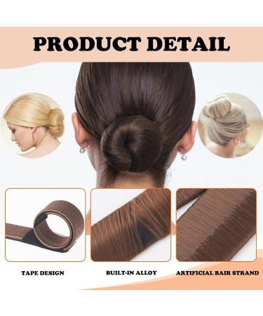 6 PCS Hair Bun Maker Women's Hair Bun Maker Magic Hair Bun Maker Hair Donut Bun Maker Bun Makers For Hair French Twist Fold Wrap Snap Band Design Twist Bun Shaper For Girls Women 3 Colors - Buy Online on GoSupps.com
