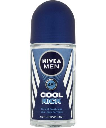 Nivea Men Energy Shower Gel 250 ml - Pack of 6 & MEN Cool Kick Anti-Perspirant Deodorant Roll On Pack of 6 (6 x 50 ml) Fresh Men's Roll On Deodorant + Fresh Masculine Fragrance + Anti-Perspirant Deodorant MEN Cool Kick - Buy Online on GoSupps.com