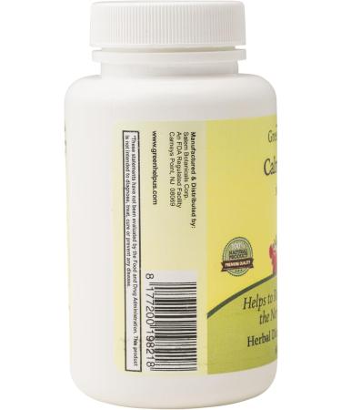 Green Help Calm Aid Capsules - 60 Vegan Herbal Capsules for Anxiety Relief Stress Relief Supplements with Valerian Root Hawthorn Berry & Motherwort - Non-GMO 100% Natural for Men & Women - Buy Online on GoSupps.com