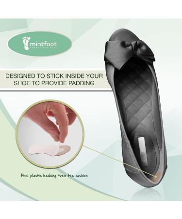 Mintfoot Leather Heel Grips - 10 Pieces - Shoe Liners for Women & Men - Prevent Blisters & Cuts - Buy Online on GoSupps.com