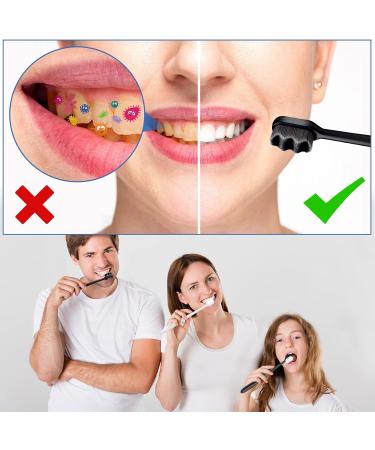 8-Piece Ultra Soft Bristle Toothbrush Set - Extra Soft Manual Toothbrushes for Gentle Cleaning - Buy Online on GoSupps.com