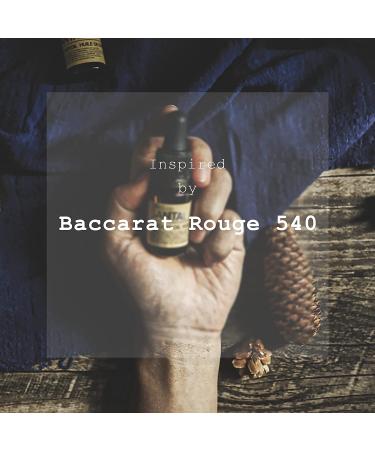Rouge Diffuser Oil: Niche Scent with Ambroxide Molecule-Based Formula - Saffron, Jasmine, Cedarwood Essential Oils Blend - 10ml - Buy Online on GoSupps.com