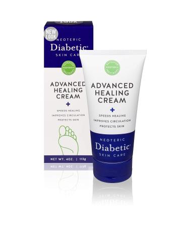 Neoteric Diabetic Advanced Healing Cream - 4-Ounce | Speeds Healing, Improves Circulation | Patented Non-Greasy Treatment - Buy Online on GoSupps.com