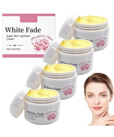 YUNFAX Brightening Face Cream 57 g moisturizing lotion for luminous skin nourishing moisturizer with lightweight formula cream for women home care and travel makeupfriendly daily 4 pieces