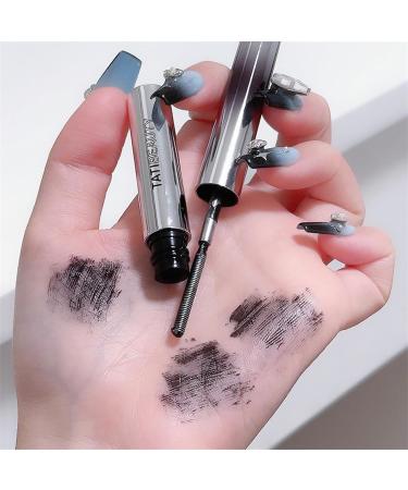 Eyelash Mascara Widen Open Eyes Mascara with Brush Amplified Tube Mascara for Women Bristleless Mascara for Natural-Looking Lashes Black - Buy Online on GoSupps.com