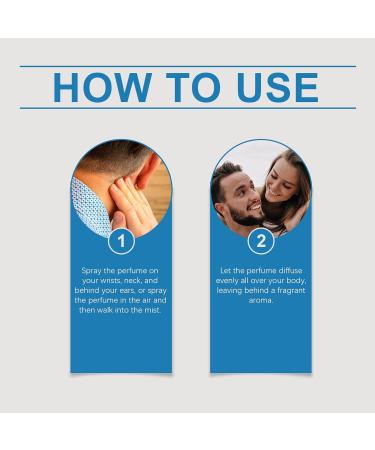 Men's peppermint Cologne exudes personal charm Lasting fragrance Light fragrance fresh atmosphere Cologne - Men's perfume - Buy Online on GoSupps.com