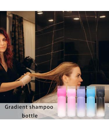 Portable and Easy to Use Modern Shampoo Bottle - Hairdresser Coloring Accessories for Hair Cleaning Products - Buy Online on GoSupps.com