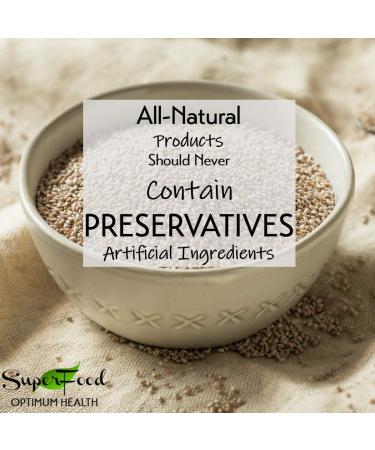 GERBS Raw White Chia Seeds 2 LBS | Premium Grade Non-GMO | Keto & Paleo Friendly | Freshly Harvested & Packaged | Ideal for Yogurt, Smoothies & Oatmeal | Gluten & Peanut Free | 2 Pound Resealable Bag - Buy Online on GoSupps.com