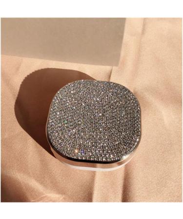 Shining Contact Lens Case Portable Contact Lens Box Kit with Make Up Mirror Women Companion Box Travel Kit Box 01 - Buy Online on GoSupps.com