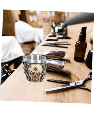 Beavorty Razor Soap Cup | Stainless Steel Shaving Foam Bowl for Men | Best Beard Care Shaving Container - Buy Online on GoSupps.com