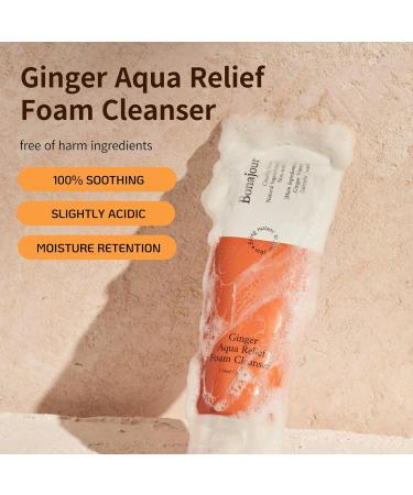 BONAJOUR Ginger Aqua Relief Foam Cleanser 5.27 fl oz - Buy Online on GoSupps.com