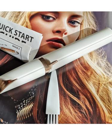 Women's Eyebrow Trimmer & Facial Hair Remover - Pain-Free Electric Razor for Body & Face - White - Buy Online on GoSupps.com