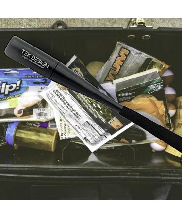 TEK Design Fischbet bber - Aluminum Fish Slogan Homicide Fishing Stick 25cm with Slippery Handle & Hand Loop | Perfect Gift for Anglers | Premium Fishing Accessories - Buy Online on GoSupps.com