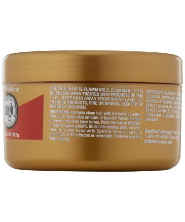 Softsheen-Carson Sportin' Waves Maximum Hold Pomade 3.5 oz 3.5 Ounce (Pack of 1) Maximum Hold - Buy Online on GoSupps.com