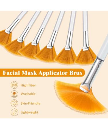 6-Piece Soft Face Mask Applicator Brush Set Cosmetic Tools for Women & Girls Perfect for Peeling Masks & Makeup - Buy Online on GoSupps.com