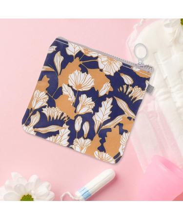 Healvian 4PCS Sanitary Napkin Storage Bags - Menstrual Pad Zipper Pouch for Women & Girls - Buy Online on GoSupps.com