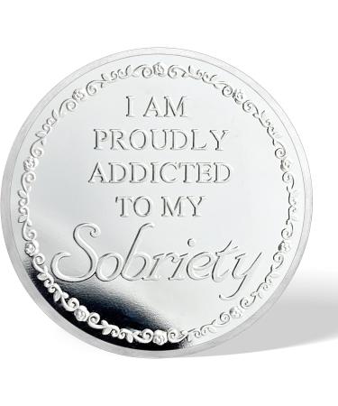 3 Year Sobriety Coin A Sober Woman AA Chips and Medallions - Sobriety Recovery Coin Sober Token | Sobriety Gifts for Celebrating Alcoholics Anonymous Recovery - Buy Online on GoSupps.com
