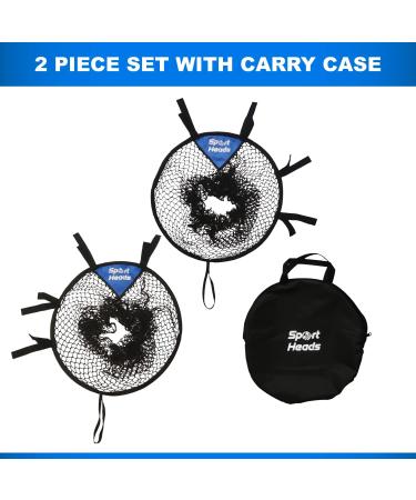 TopShot Soccer Target Goal Training Set - Durable Design with Extra-Long Straps | Soccer Training Equipment for Top Bins | Set of 2 with Carry Case - Buy Online on GoSupps.com