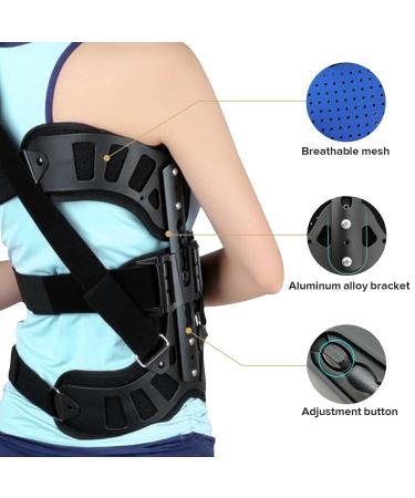 LOSCHEN Scoliosis Posture Correction Device | Adjustable Spinal Orthosis for Postoperative Recovery | Fits Waist Sizes 26-42 - Buy Online on GoSupps.com