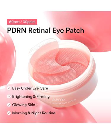 Abib Patchs Oculaires R tiniens Pdrn Glow Jelly Cor ens Pour Les Yeux Gonfl s Et Les Cernes Antirides Collag ne Caf ine Niacinamide 60 Patchs. - Buy Online on GoSupps.com