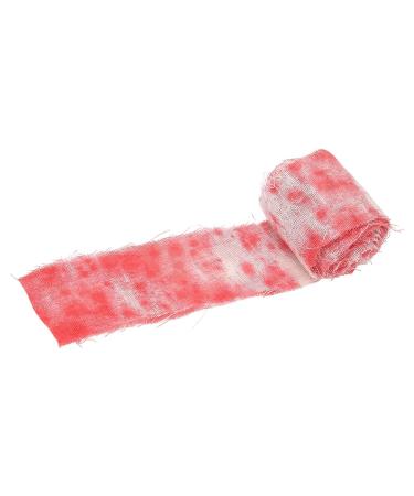 Buy Halloween Bloody Bandage Cosplay - Soft Elastic Bloody Gauze Cloth for Haunted House Decorations - Buy Online on GoSupps.com