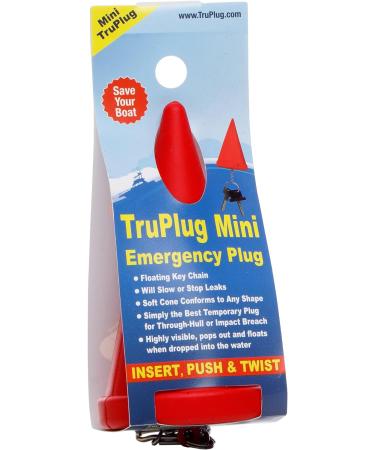 TruPlug Industrial-Grade Foam Marine Thru-Hull & Emergency Drain Plug Mini (2 Pack) - Buy Online on GoSupps.com