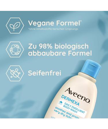 EASO MANO Aveeno Dermexa Shower Gel 300 Ml - Buy Online on GoSupps.com