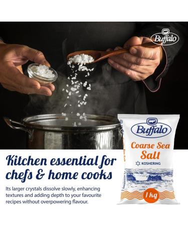  Broadway candy Buffalo Coarse Sea Salt 1kg - Buy Online on GoSupps.com