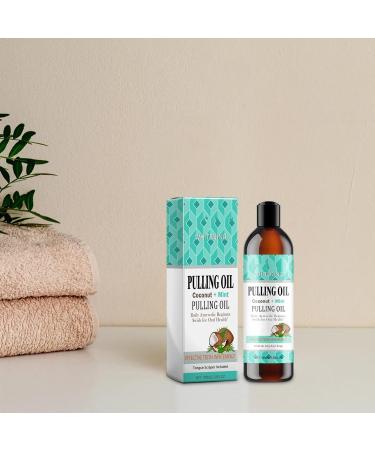  Generisch Natural Skin Lightening Coconut Oil - 100ml - Coconut and Peppermint Mouth Oil - With Tongue Scraper - Buy Online on GoSupps.com