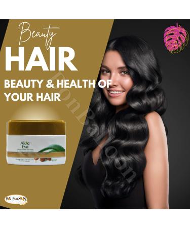 Aloe Eva Strengthening Hair Mask with Aloe Vera & Moroccan Argan Oil - 6.52 oz - Smooth & Enriched Hair Treatment - Buy Online on GoSupps.com
