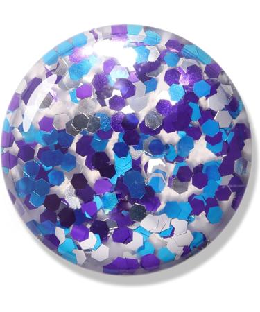 Bluesky Platinum Jubilee Glitter Gel Polish - Purple Blue Silver - Long Lasting Chip Resistant 10ml - Buy Online on GoSupps.com