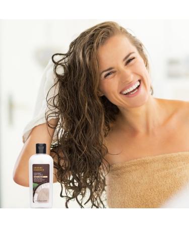 Desert Essence Coconut Soft Curls Hair Cream - Define and Smooth Curls with Black Oat & Nopal Cactus - Vegan Gluten-Free 6oz - Buy Online on GoSupps.com