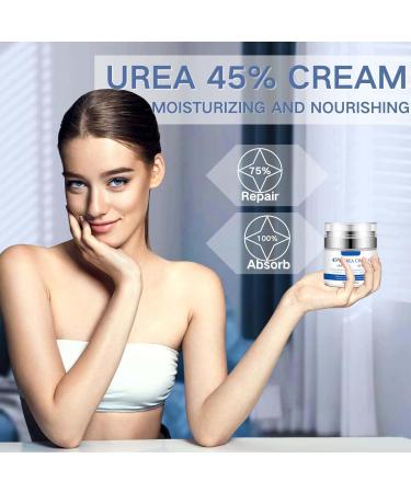 Tongyend Urea Foot Cream Cracked Heel Repair Cream 45% Urea Cream for Feet Callus Remover For Dry And Hard Skin Hydrates and Softens Dry Feet Callus Remover Nourishes Soften For Feet Knees Hand - Buy Online on GoSupps.com