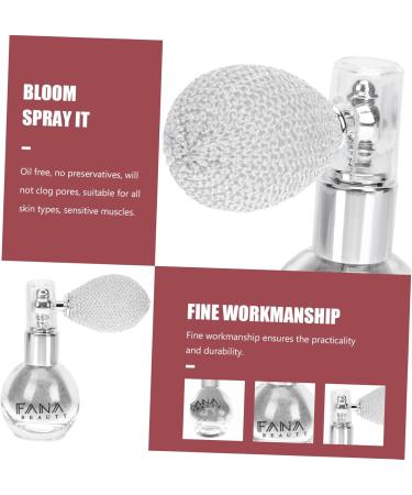 FOMIYES 2 pcs Sprayer Shimmer Spray Glittering Sequin Highlighter Powder Makeup Cosmetic 7x5.5cmx2pcs Silver Whitex2pcs - Buy Online on GoSupps.com