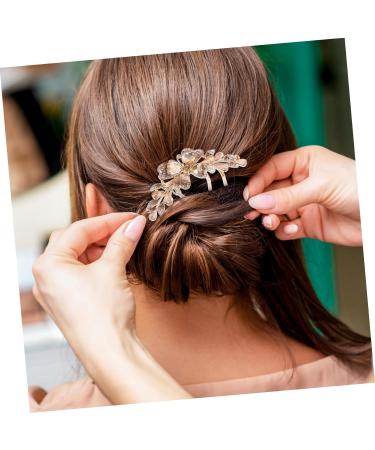 minkissy Hair Comb Hair Side Comb Rhinestone Hair Pin Bride Hair Accessories Rhinestone Hair Clips Girls Hair Accessories Hair Accessories for Women Mother Hair Piece Korean Version Metal - Buy Online on GoSupps.com