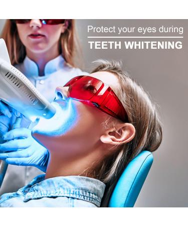 EZGO Dental Lab Safety Glasses - Anti-Fog Protective Eyewear for Teeth Whitening - Curing Light Eye Shield - Buy Online on GoSupps.com