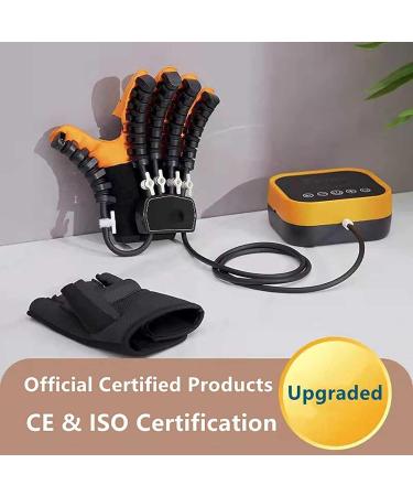 Stroke Hand Splint Assistive Gloves Finger Straightening Brace Guard for Stroke People Finger Wrist Training Left-XL - Buy Online on GoSupps.com