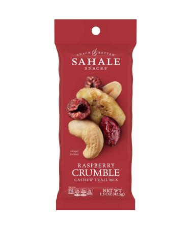 Sahale Snacks Raspberry Crumble Cashew Mix 9 Packs 1.5 oz (42.5 g) Each