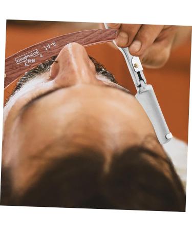 Frcolor 2-in-1 Facial Hair & Eyebrow Scissors - Ergonomic Razor Blades for Men & Women - Travel-Friendly Beard Care Tool - Buy Online on GoSupps.com