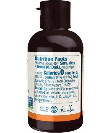 NOW Foods Better Stevia Liquid Original - 2-Ounce | Zero-Calorie Sweetener | Non-GMO & Low Glycemic Impact - Buy Online on GoSupps.com