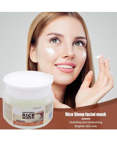  Duqulle Rice Face Gel Soft Moisturizing Non-Sticky Face Skin Face Mask Leave-In Face Masks for Women Girls for Business Travel Home Dorm Duqulle - Buy Online on GoSupps.com