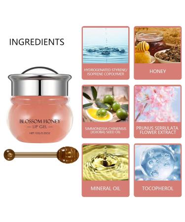 apcans Lip Gel for Soft and Plump Lips with Eye Catching Not Sticky Gloss Repairing and Hydrating for Women and Girls Hydrating Lip Balm - Buy Online on GoSupps.com