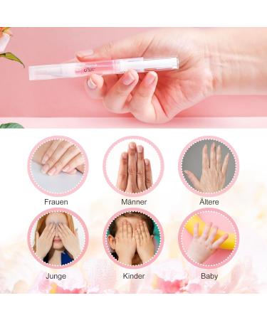 Nail & Cuticle Oil Set - 15 Natural Nail Care Pens for Repair & Protection | Aisely Cosmetics - Buy Online on GoSupps.com
