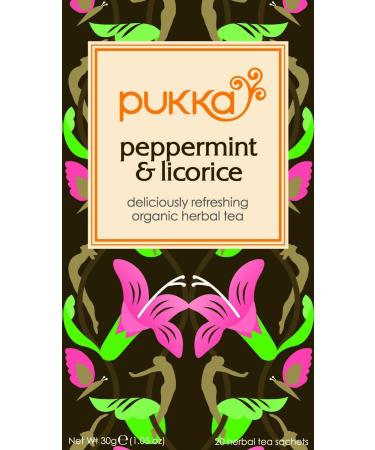 PUKKA HERBAL TEAS TEA OG2 HRBL PRMNT&LICORC 20 BAG - Buy Online on GoSupps.com