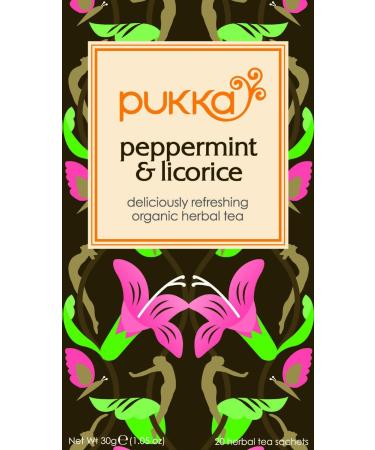 PUKKA HERBAL TEAS TEA OG2 HRBL PRMNT&LICORC 20 BAG