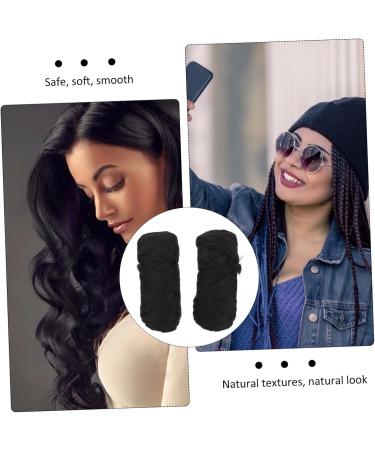 Didiseaon 4 Rolls Brazilian Wool Braid Hair Barettes Color Wigs Women Styling Wig Natural Layered Hair Extensions Hair Pin Hair Accessories Hair Extension Wire Polypropylene Straight Hair - Buy Online on GoSupps.com