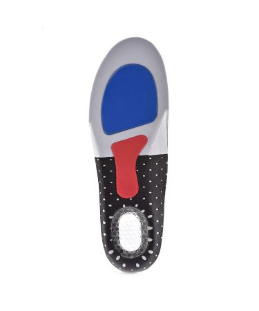 Gel insole men's women Eva memory foam shoe insoles orthopedic insole breathable comfort sport inlays for flat feet plantar fasciitis foot pain